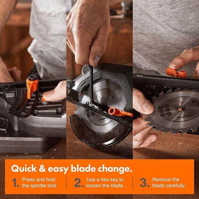VonHaus E-Series akumulatorska ročna krožna žaga 18V VonHaus E-Series akumulatorska ročna krožna žaga 18V