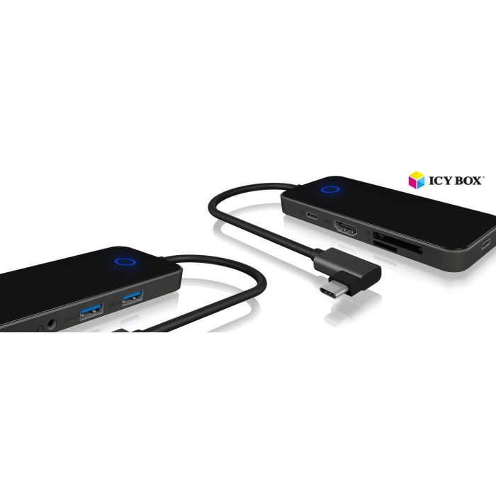 Icybox IB-DK4025-CPD USB-C priklopna postaja s Power Delivery Icybox IB-DK4025-CPD USB-C priklopna postaja s Power Delivery