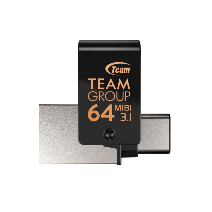 Teamgroup 64GB M181 USB 3.2 / USB-C OTG spominski ključek Teamgroup 64GB M181 USB 3.2 / USB-C OTG spominski ključek