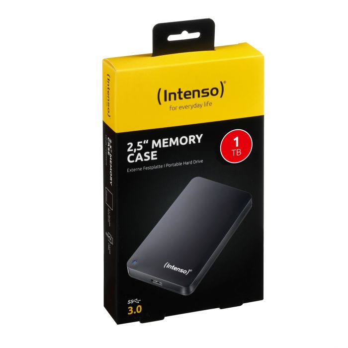 Intenso zunanji disk 1TB 2,5 Memory Case USB 3.0 - Črn Intenso zunanji disk 1TB 2,5 Memory Case USB 3.0 - Črn