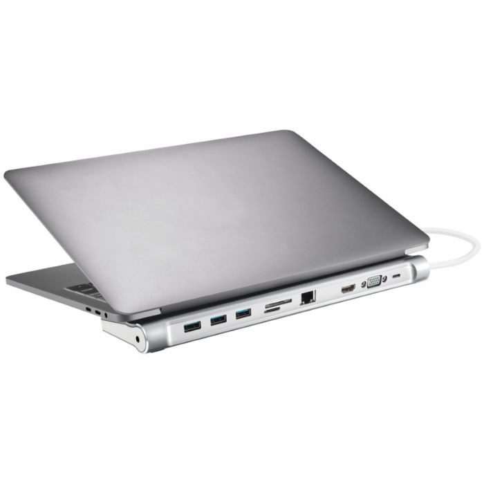 Sandberg USB-C 10 v 1 Docking postaja za prenosnike Sandberg USB-C 10 v 1 Docking postaja za prenosnike