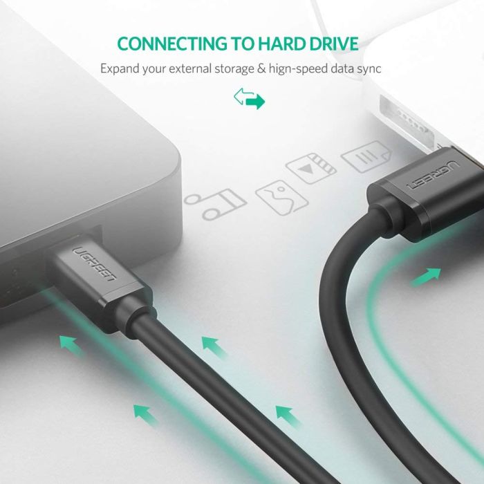 Ugreen kabel USB-A na Mini USB 1m - polybag Ugreen kabel USB-A na Mini USB 1m - polybag