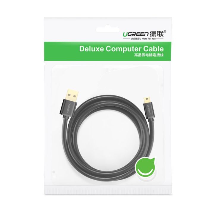 Ugreen kabel USB-A na Mini USB 1m - polybag Ugreen kabel USB-A na Mini USB 1m - polybag