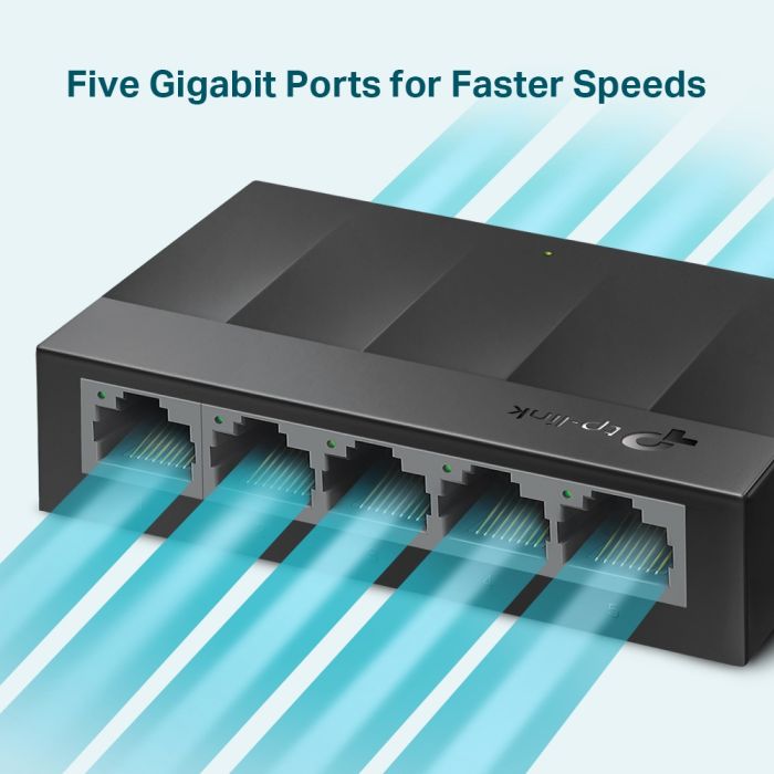 TP-LINK LS1005G 5 port Gigabit mrežno stikalo / switch TP-LINK LS1005G 5 port Gigabit mrežno stikalo / switch