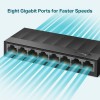 TP-LINK LS1008G 8 port Gigabit mrežno stikalo / switch TP-LINK LS1008G 8 port Gigabit mrežno stikalo / switch