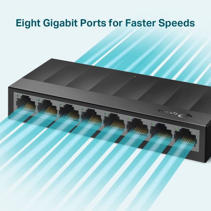 TP-LINK LS1008G 8 port Gigabit mrežno stikalo / switch TP-LINK LS1008G 8 port Gigabit mrežno stikalo / switch