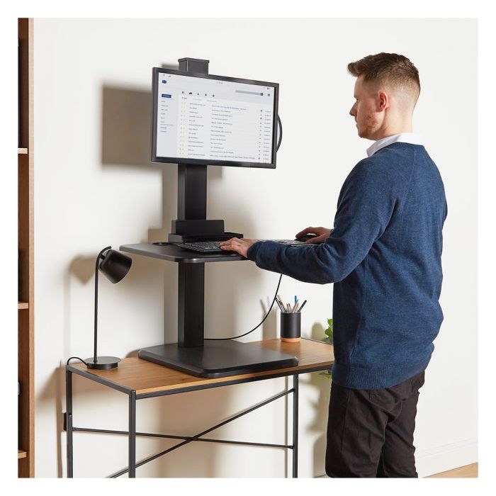 VonHaus Sit&Sand delovna postaja za več monitorjev VonHaus Sit&Sand delovna postaja za več monitorjev