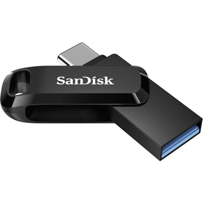 SanDisk Ultra Dual Drive Go USB Type C, 64GB 3.1/3.0, b do 150 MB/s, črn SanDisk Ultra Dual Drive Go USB Type C, 64GB 3.1/3.0, b do 150 MB/s, črn