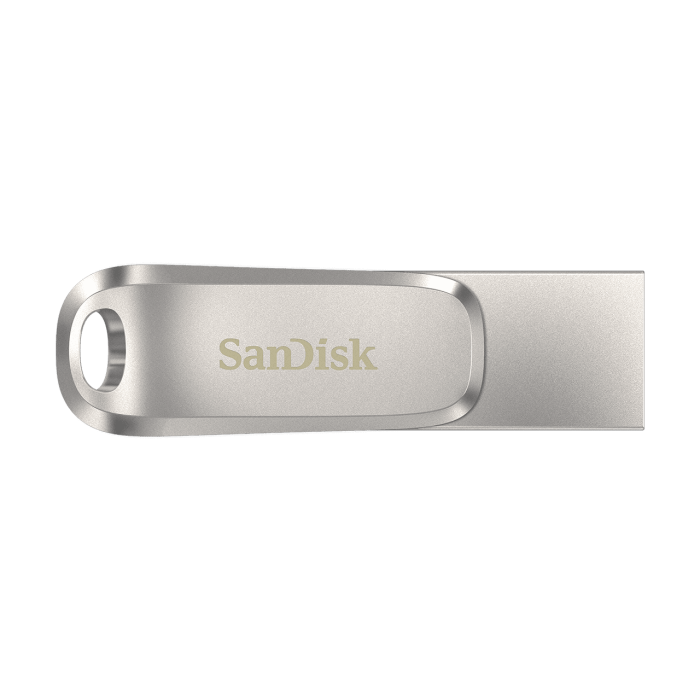 SanDisk Ultra Dual Drive Luxe USB Type-C 128GB 400MB/s USB 3.2 Gen 1, srebrn SanDisk Ultra Dual Drive Luxe USB Type-C 128GB 400MB/s USB 3.2 Gen 1, srebrn