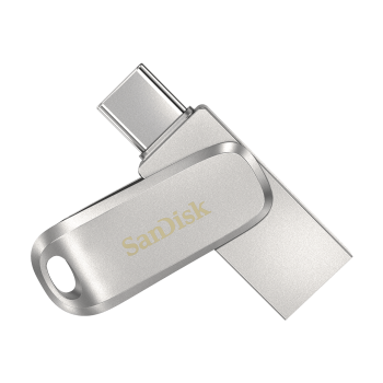 SanDisk Ultra Dual Drive Luxe USB Type-C 512GB 400MB/s USB 3.2 Gen 1, srebrn