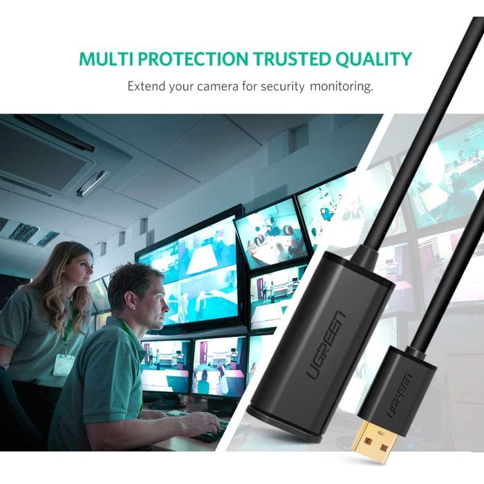 Ugreen podaljšek USB 2.0 Active z ojačevalcem signala 20m - box Ugreen podaljšek USB 2.0 Active z ojačevalcem signala 20m - box