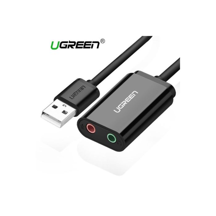 Ugreen USB 2.0 na 3.5mm avdio adapter - box Ugreen USB 2.0 na 3.5mm avdio adapter - box
