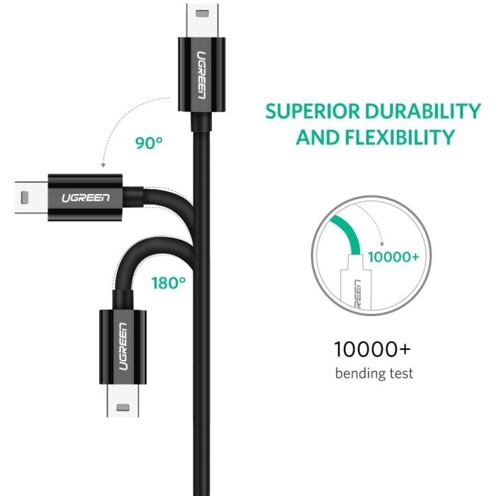 Ugreen kabel USB-C 2.0 (M) na Mini USB 5Pin moški - polybag Ugreen kabel USB-C 2.0 (M) na Mini USB 5Pin moški - polybag