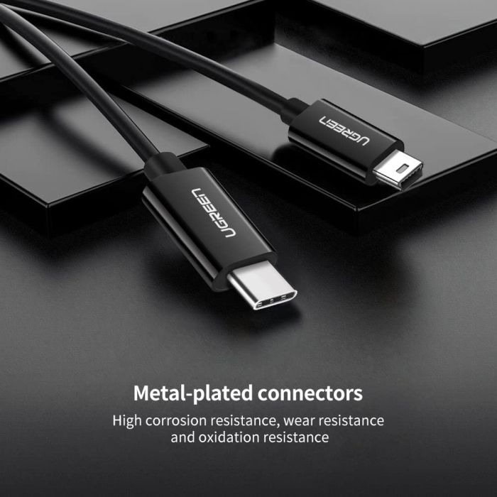 Ugreen kabel USB-C 2.0 (M) na Mini USB 5Pin moški - polybag Ugreen kabel USB-C 2.0 (M) na Mini USB 5Pin moški - polybag