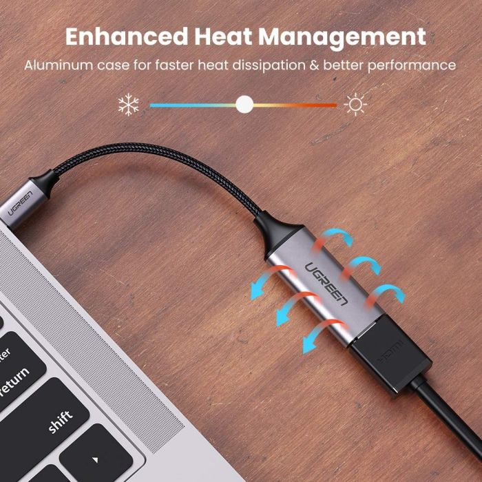 Ugreen USB-C na HDMI adapter 2.0 4K - box Ugreen USB-C na HDMI adapter 2.0 4K - box