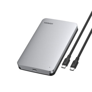 Ugreen 2.5 SATA ohišje za disk srebrn - box Ugreen 2.5 SATA ohišje za disk srebrn - box