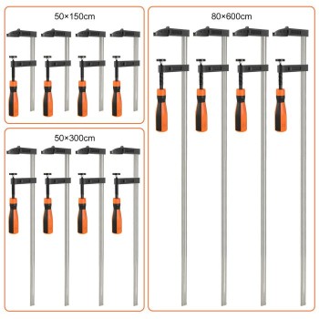 VonHaus 13 delni set F mizarskih spon