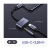 Ugreen USB-C na 3.5mm + USB-C Hub Adapter - box Ugreen USB-C na 3.5mm + USB-C Hub Adapter - box