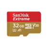 SanDisk Extreme microSDHC 32GB + SD Adapter for Action Sports Cameras - 100MB/s A1 C10 V30 UHS-I U3 SanDisk Extreme microSDHC 32GB + SD Adapter for Action Sports Cameras - 100MB/s A1 C10 V30 UHS-I U3