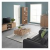 Vonhaus Capri manjša TV omarica, hrast Vonhaus Capri manjša TV omarica, hrast