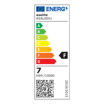 ASALITE LED sijalka GU10 7W 3000K 560lm