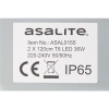 ASALITE ohišje za LED cevi 2x 120cm ASALITE ohišje za LED cevi 2x 120cm