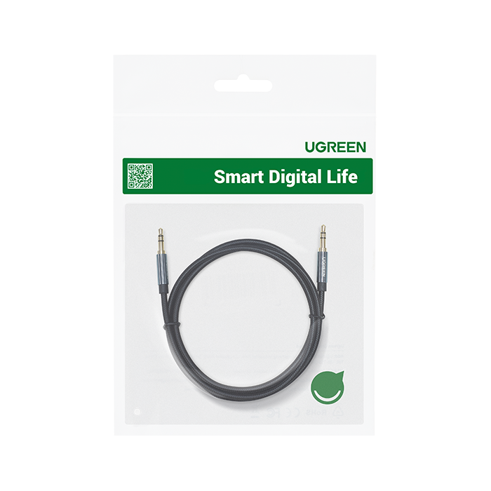Ugreen aux avdio kabel 3.5mm 1m črn - polybag Ugreen aux avdio kabel 3.5mm 1m črn - polybag