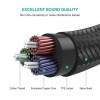 Ugreen aux avdio kabel 3.5mm 2m črn - polybag Ugreen aux avdio kabel 3.5mm 2m črn - polybag