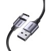 UGREEN USB 2.0 A na USB-C kabel 2m (črn) - polybag UGREEN USB 2.0 A na USB-C kabel 2m (črn) - polybag