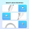 UGREEN USB 2.0 A na USB-C kabel 2m (bel) - polybag UGREEN USB 2.0 A na USB-C kabel 2m (bel) - polybag