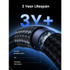 UGREEN USB-C 3.1 Gen2 10Gbps kabel 240W 1m (črn) UGREEN USB-C 3.1 Gen2 10Gbps kabel 240W 1m (črn)