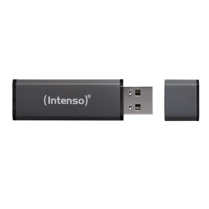 Intenso 16GB Alu Line USB 2.0 spominski ključek - Antracit Intenso 16GB Alu Line USB 2.0 spominski ključek - Antracit