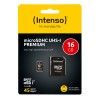 Intenso 16GB microSDXC UHS-I Class 10 Premium spominska kartica Intenso 16GB microSDXC UHS-I Class 10 Premium spominska kartica