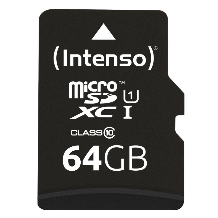 Intenso 64GB microSDXC UHS-I Class 10 Premium spominska kartica Intenso 64GB microSDXC UHS-I Class 10 Premium spominska kartica
