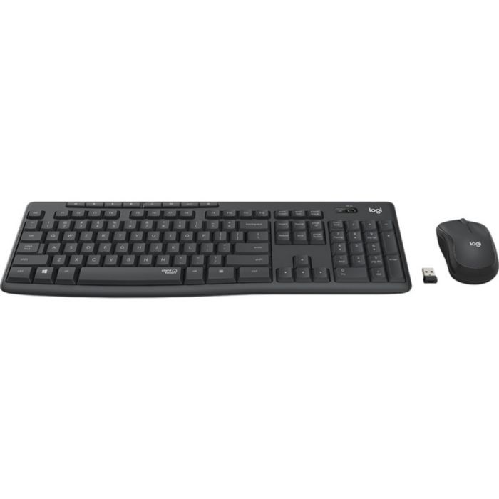 Logitech tipkovnica +miška brezžična Desktop MK295 SLO - grafitna barva SLO, silent Logitech tipkovnica +miška brezžična Desktop MK295 SLO - grafitna barva SLO, silent