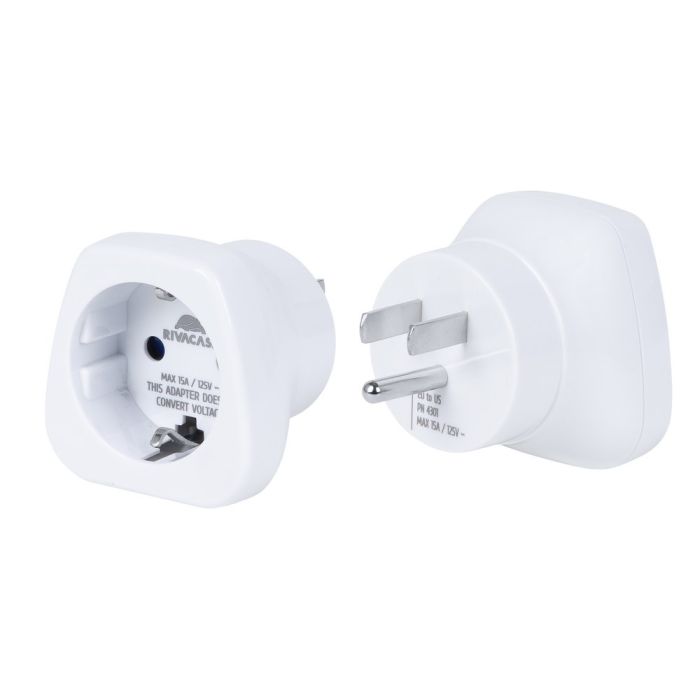 RivaCase potovalni adapter PS4301 EU na US RivaCase potovalni adapter PS4301 EU na US