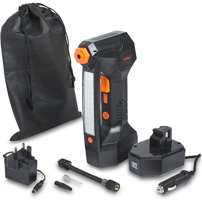 VonHaus 12V polnilec pnevmatik z digitalnim merilcem tlaka VonHaus 12V polnilec pnevmatik z digitalnim merilcem tlaka
