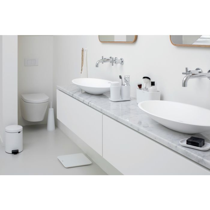 Brabantia ReNew kopalniški set dodatkov bel Brabantia ReNew kopalniški set dodatkov bel