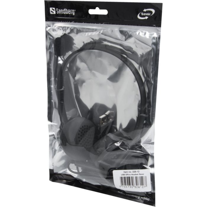 Sandberg USB Office Headset slušalke z mikrofonom Sandberg USB Office Headset slušalke z mikrofonom