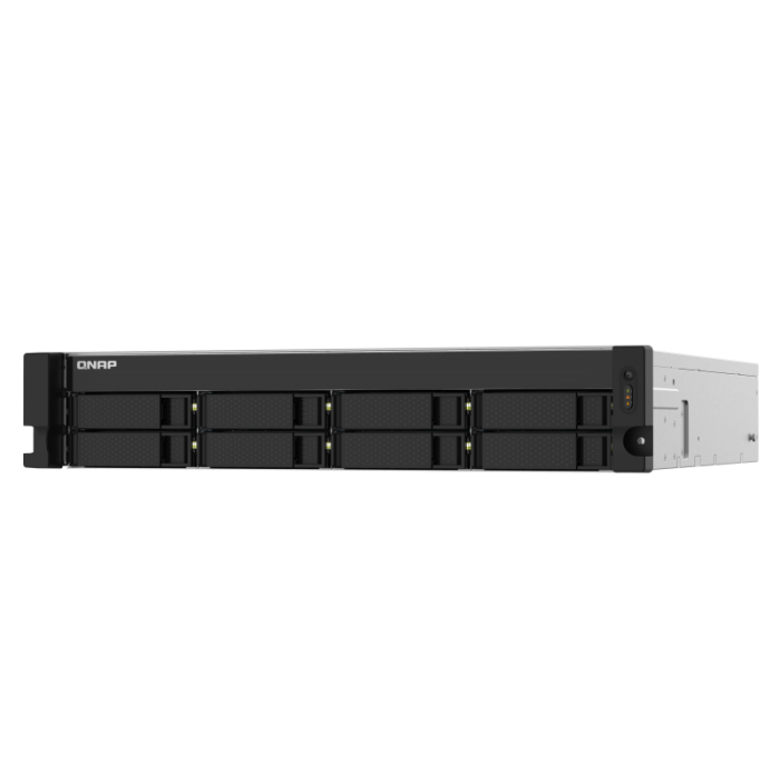 QNAP NAS strežnik za 8 diskov, 4GB ram, 2x 10Gb SFP+, 2x 2.5Gb mreža QNAP NAS strežnik za 8 diskov, 4GB ram, 2x 10Gb SFP+, 2x 2.5Gb mreža
