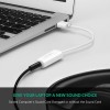 Ugreen adapter za zvok USB-A na 3.5 mm Aux Bel - box Ugreen adapter za zvok USB-A na 3.5 mm Aux Bel - box