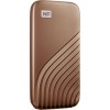 WD 1TB My Passport SSD Gold NVMe USB 3.2 zunanji SSD disk WD 1TB My Passport SSD Gold NVMe USB 3.2 zunanji SSD disk