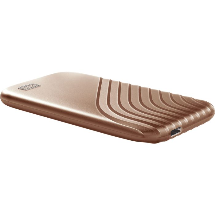 WD 1TB My Passport SSD Gold NVMe USB 3.2 zunanji SSD disk WD 1TB My Passport SSD Gold NVMe USB 3.2 zunanji SSD disk