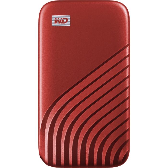 WD 1TB My Passport SSD Red NVMe USB 3.2 zunanji SSD disk WD 1TB My Passport SSD Red NVMe USB 3.2 zunanji SSD disk