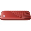 WD 1TB My Passport SSD Red NVMe USB 3.2 zunanji SSD disk WD 1TB My Passport SSD Red NVMe USB 3.2 zunanji SSD disk