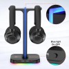 HAVIT Gamenote RGB LED stojalo za slušalke TH650 HAVIT Gamenote RGB LED stojalo za slušalke TH650