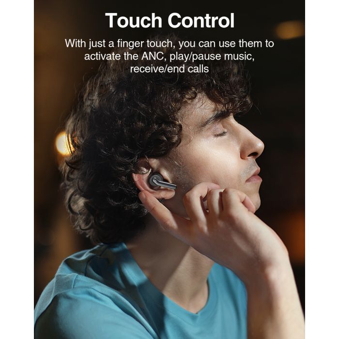 TaoTronics PureCore ANC TWS slušalke črne TT-BH1003 TaoTronics PureCore ANC TWS slušalke črne TT-BH1003