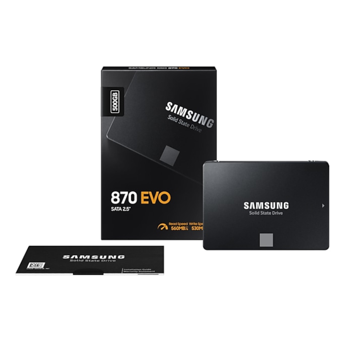 Samsung 500GB 870 EVO SSD SATA3 2.5 disk Samsung 500GB 870 EVO SSD SATA3 2.5 disk