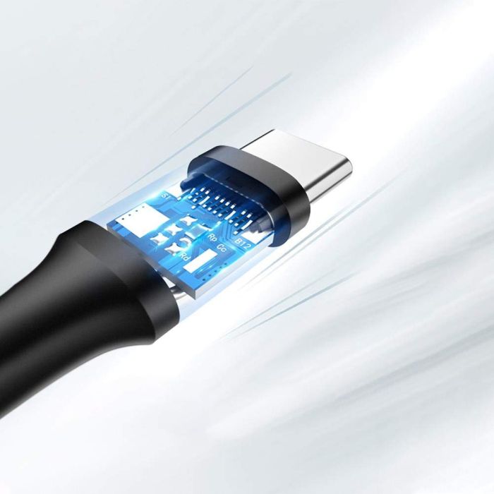 UGREEN USB-A 2.0 na USB-C kabel 1.5m (črn) - polybag UGREEN USB-A 2.0 na USB-C kabel 1.5m (črn) - polybag