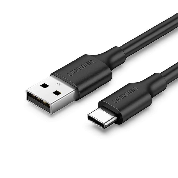 UGREEN USB-A 2.0 na USB-C kabel 1.5m (črn) - polybag UGREEN USB-A 2.0 na USB-C kabel 1.5m (črn) - polybag